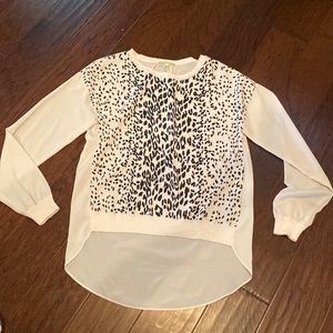 Gianni Binni Leopard Blouse